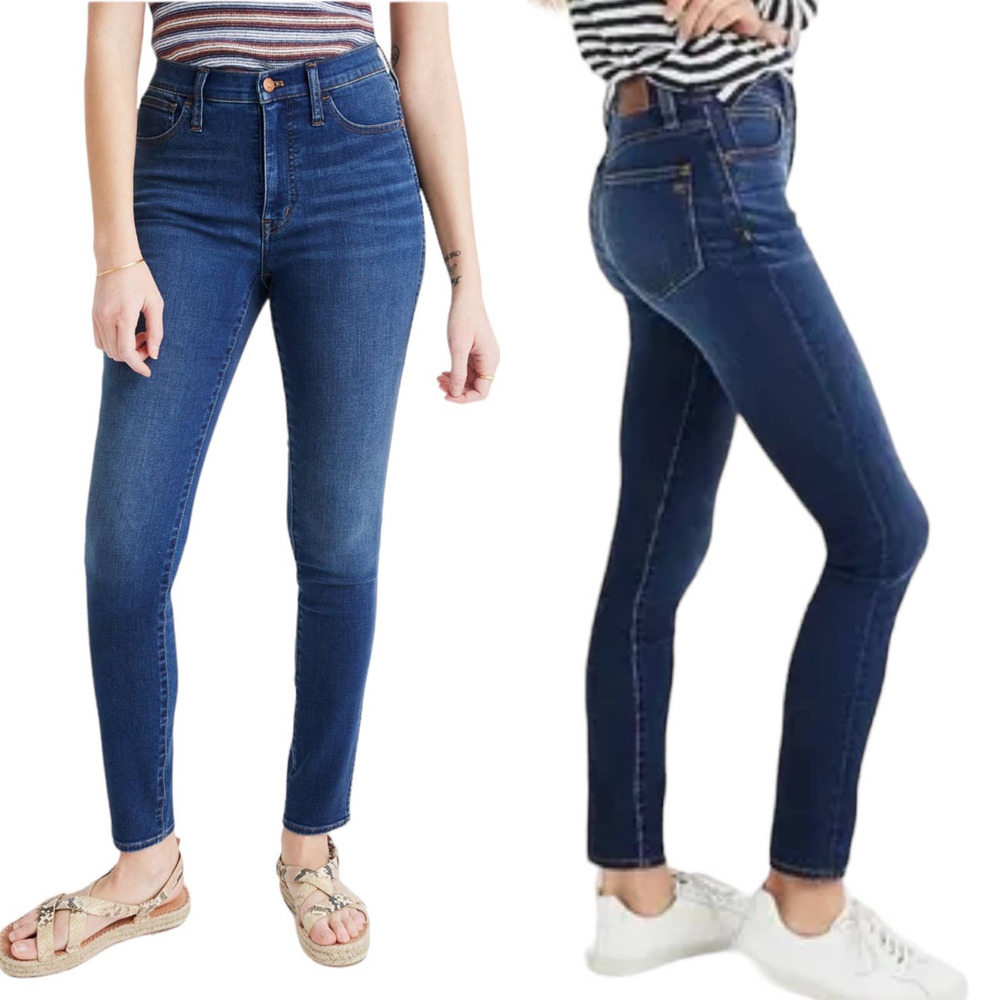 Madewell NWT 10" Roadtripper Skinny High Rise Jeans Plus Size 34